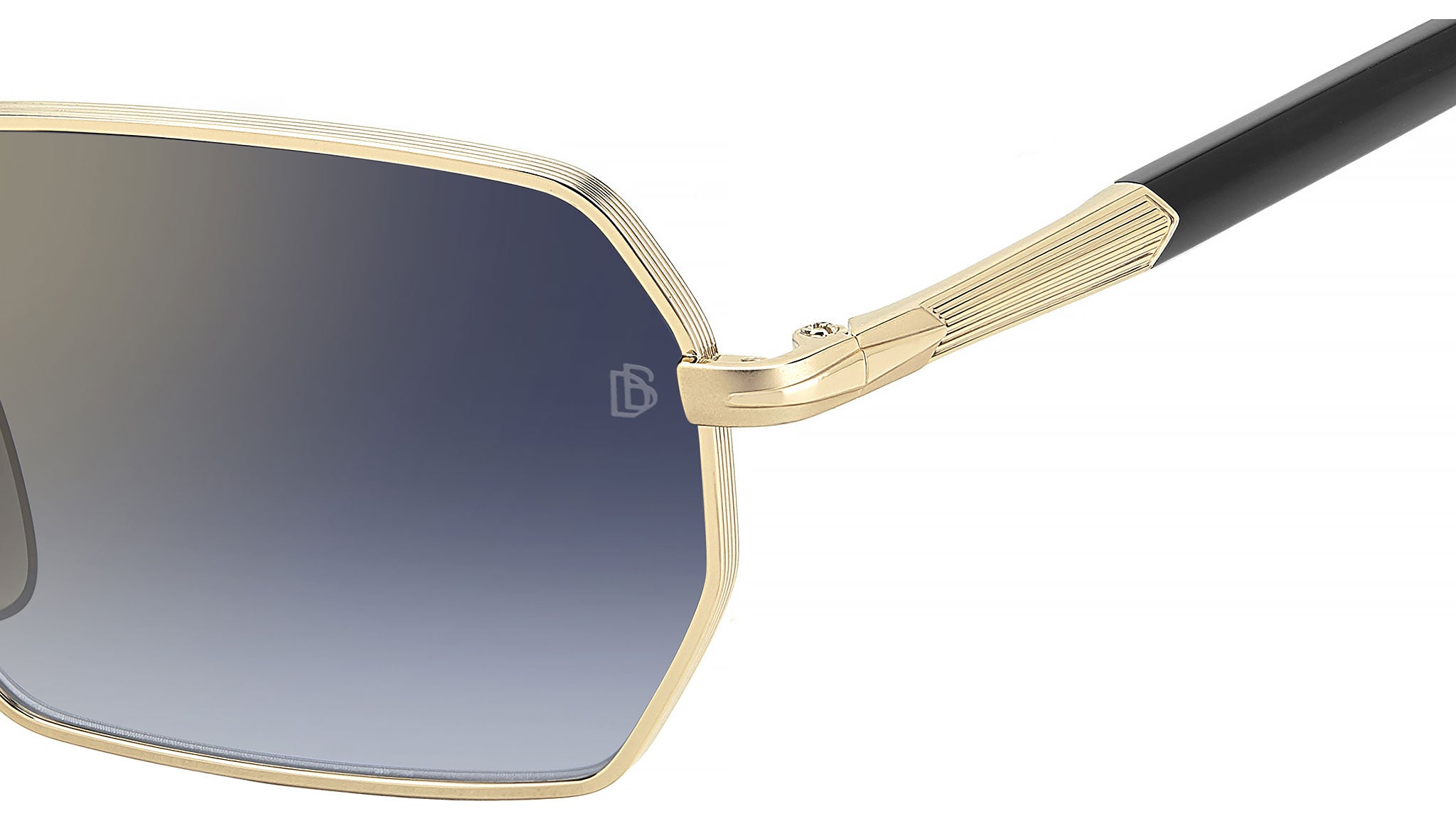 ベイガール David Beckham DB 1174/S RHL 1V Sunglasses Gold Black - eye-oo.com