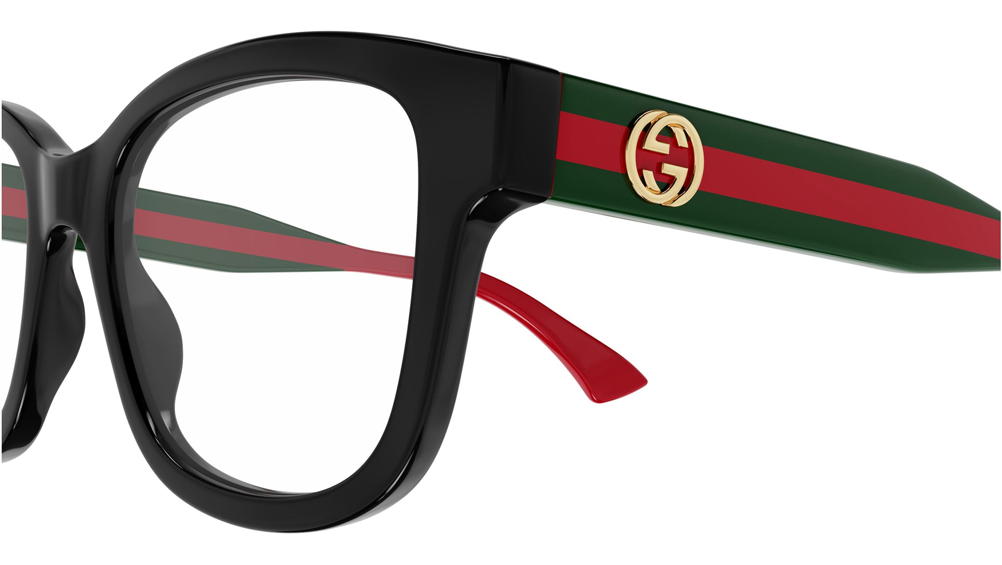 Gucci Eyeglasses GG1863O 001 Solid Black - eye-oo.com