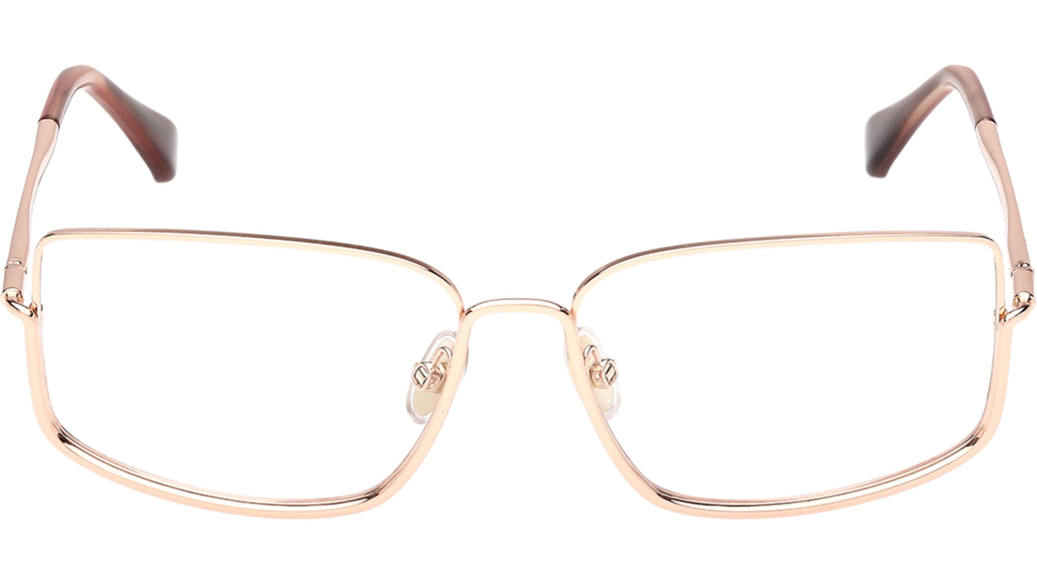 Max Mara MM5203 Glasses MM5203 033 Shiny Pink Gold - eye-oo.com