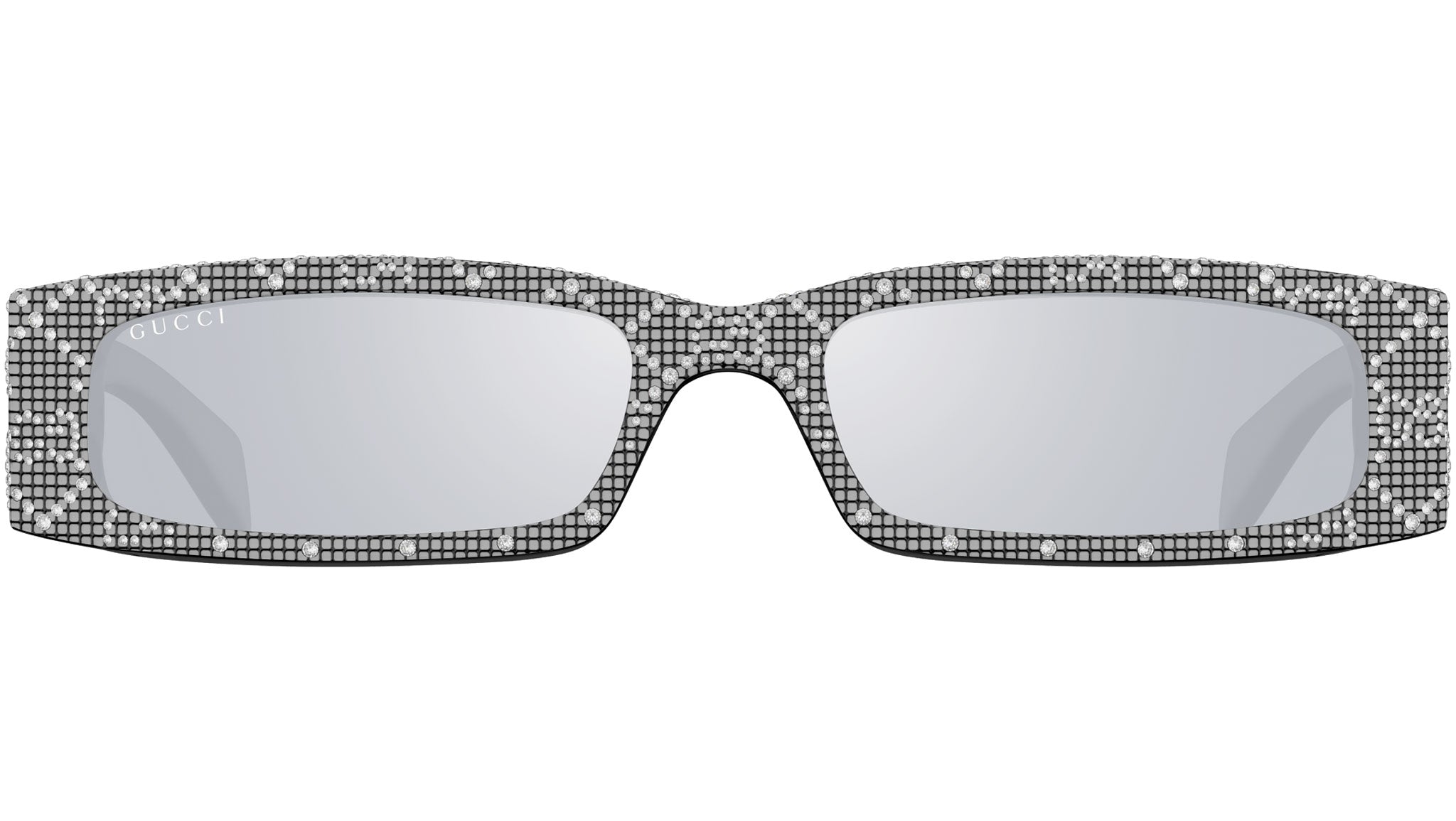 Occhiali da sole Gucci GG1780S 001 Nero Lucido Con Strass Di