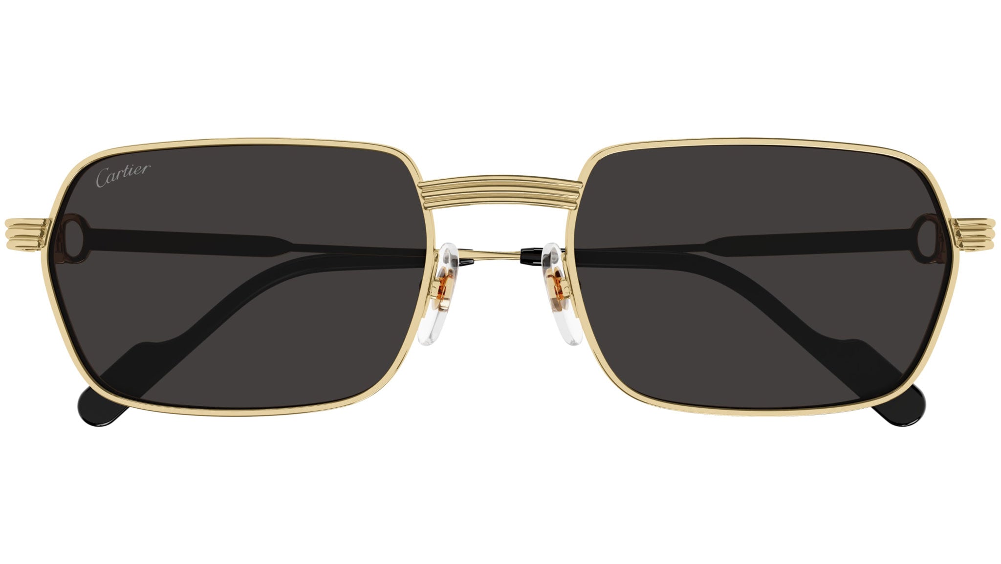 Cartier CT0463S 001 Sunglasses Shiny Gold - eye-oo.com