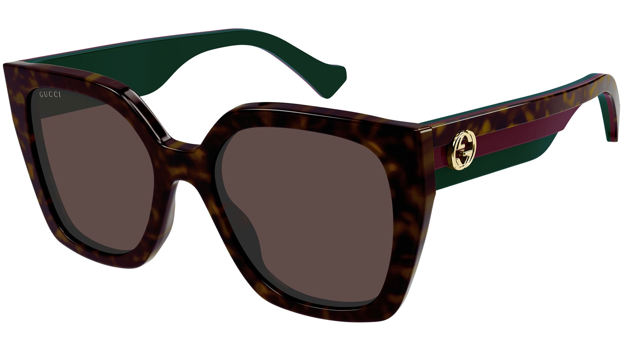 Gucci GG1300S 002 Havana Brown Sunglasses - eye-oo.com