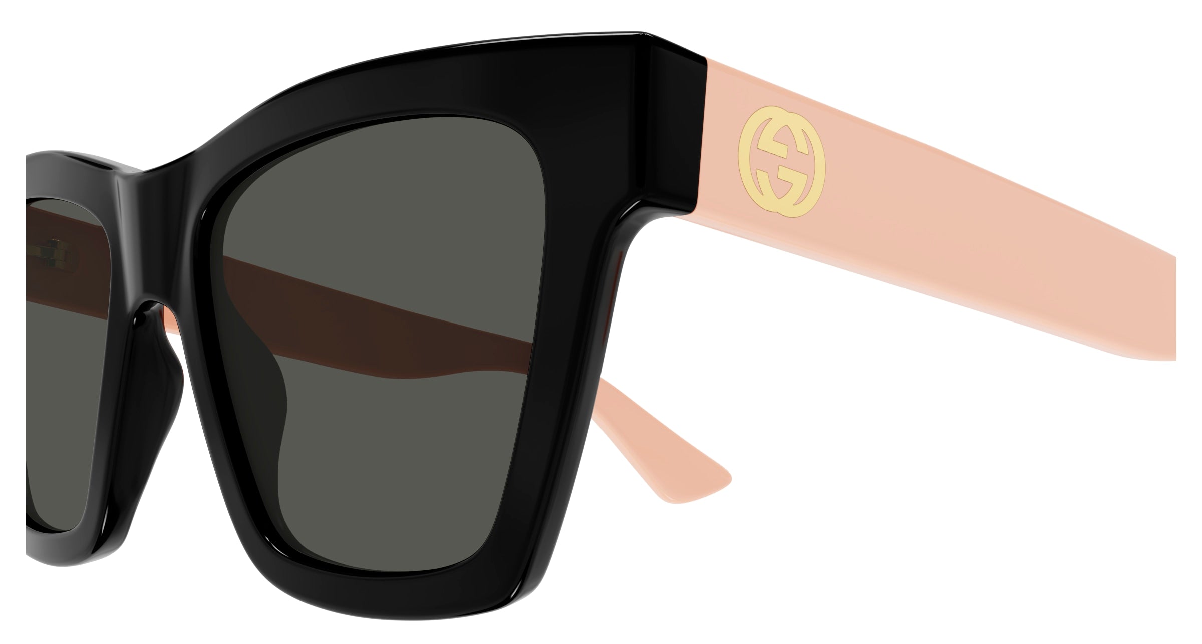 Gucci GG1714S 006 Cat Eye Sunglasses Black - eye-oo.com display picture 3