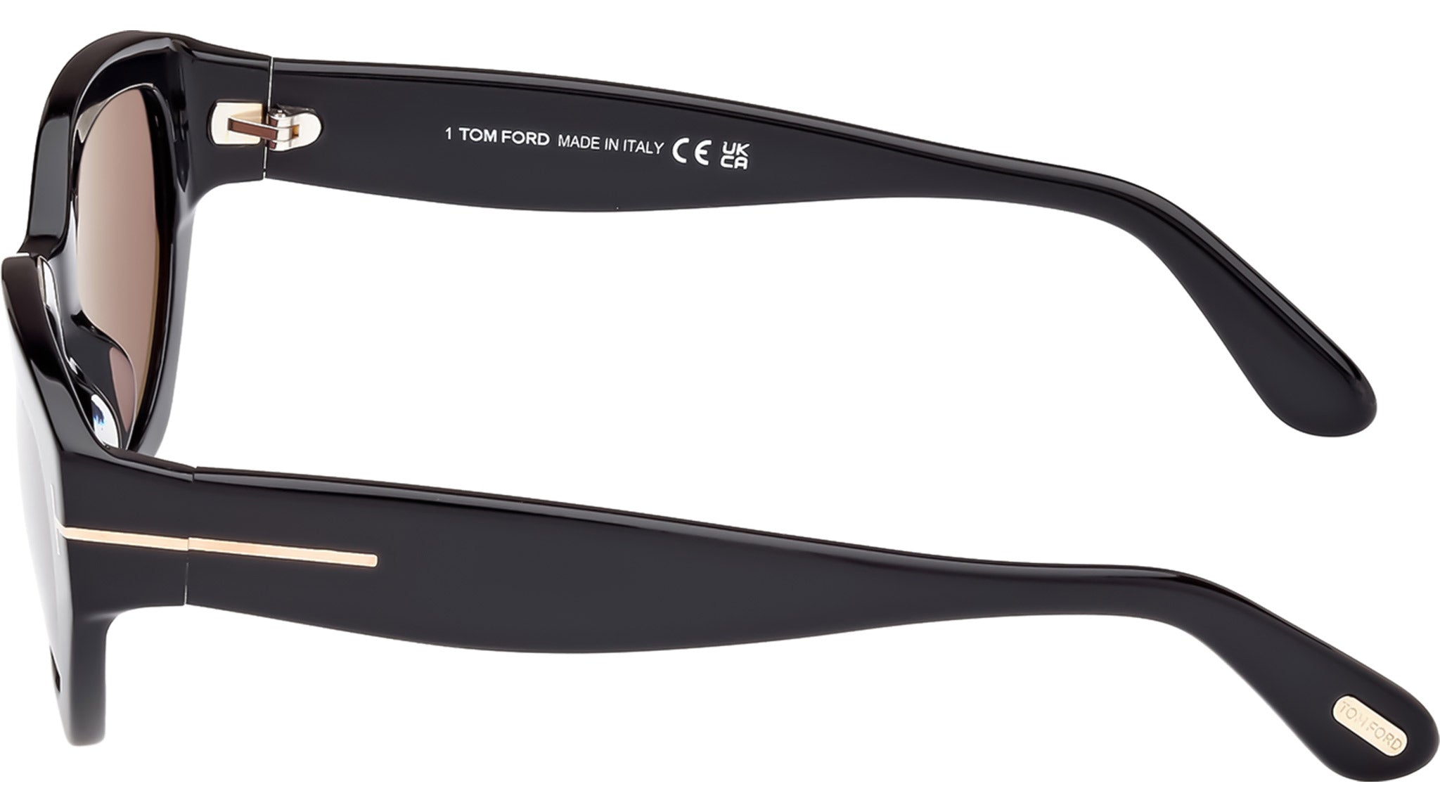 Tom Ford Penny Sunglasses FT1086 01A Shiny Black - eye-oo.com display picture 1