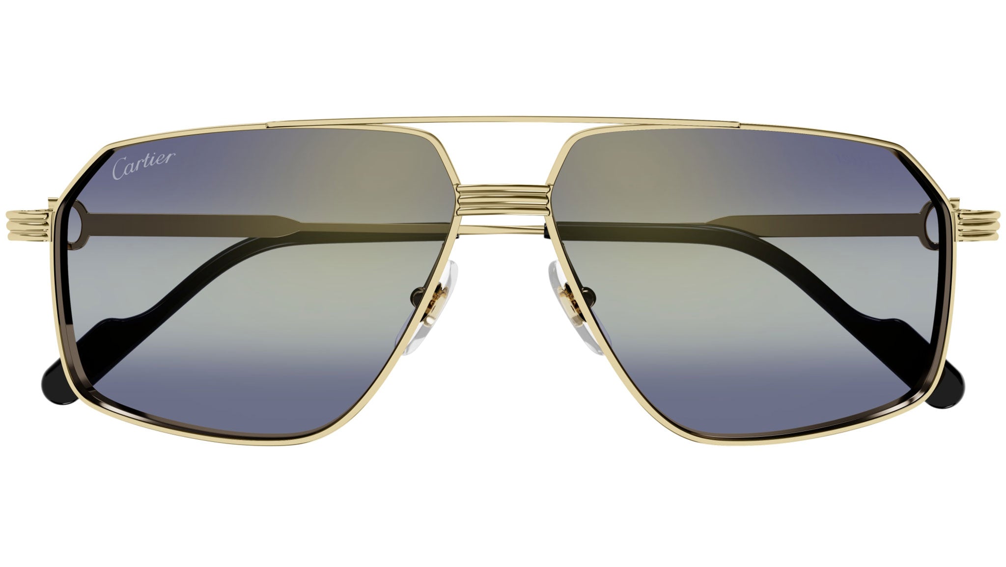 Cartier Première CT0270S Sunglasses 012 Shiny Gold - eye-oo.com