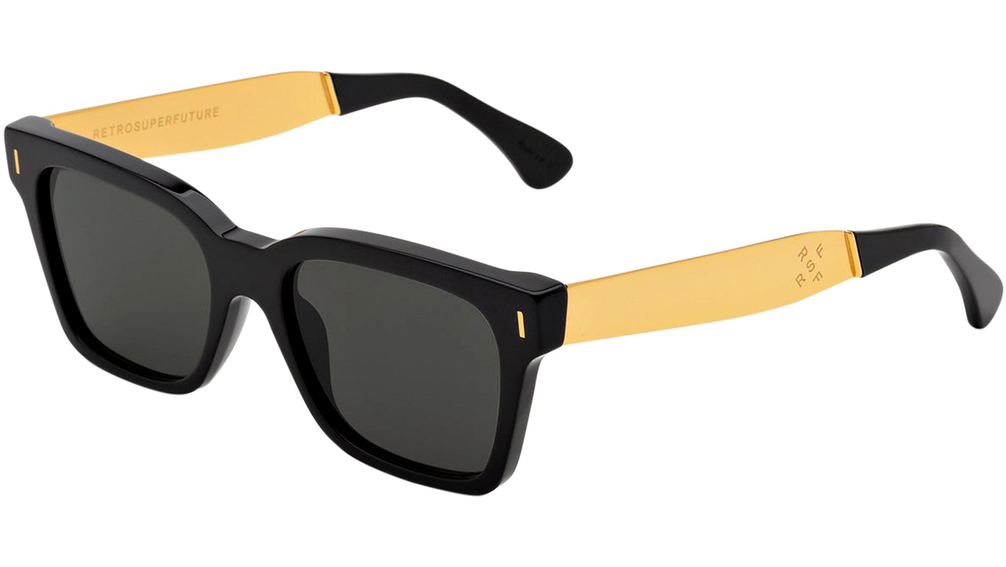 Retrosuperfuture Eyewear America Francis Black Sunglasses X77