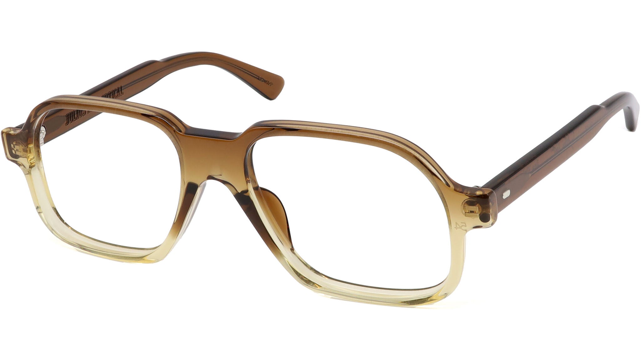 Julius Tart Ace High BWN Optical Frame Brown Gradient - eye-oo.com