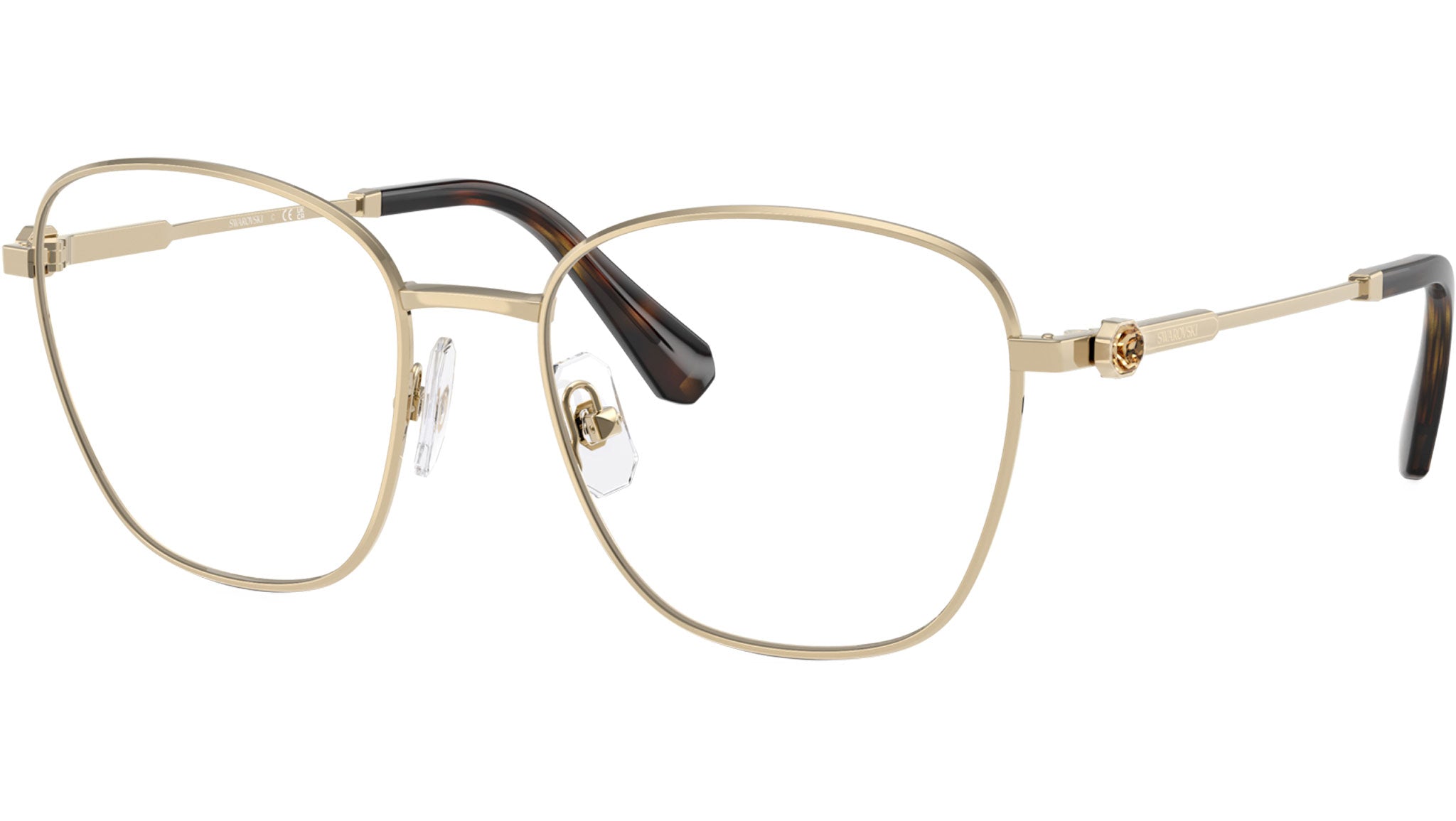 Swarovski SK1019 Glasses 4028 Pale Gold - eye-oo.com