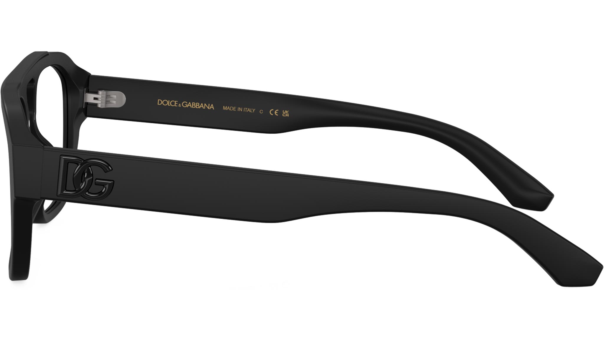 Dolce & Gabbana DG 3415 Glasses 2525 Matte Black - eye-oo.com