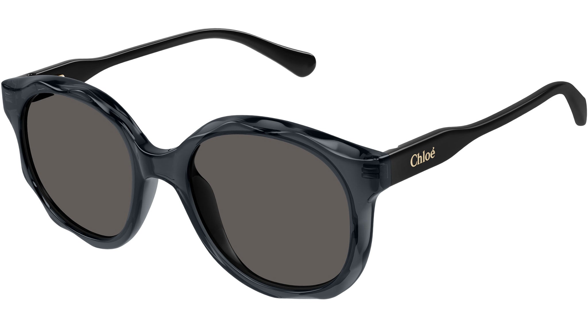 Chloé Kids CC0019S 001 Sunglasses Shiny Grey - eye-oo.com display picture 3