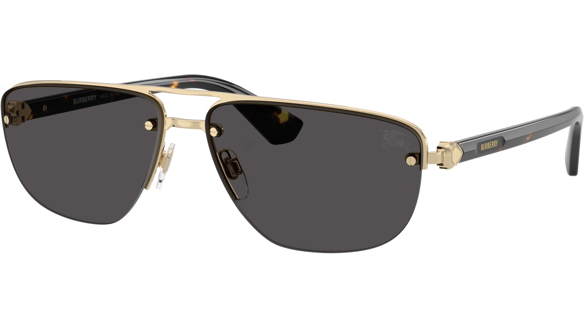 BURBERRY アヒエタサンクラス BE3149 110987 Burberry™ BE3149 Aviator Sunglasses | EyeOns.com