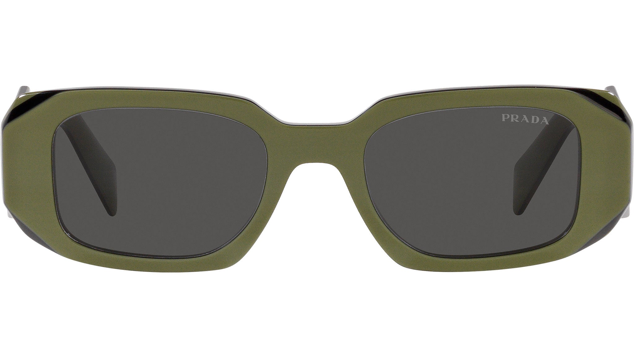 PR 17WS Prada Sunglasses 13N5S0 Sage / Black - eye-oo.com