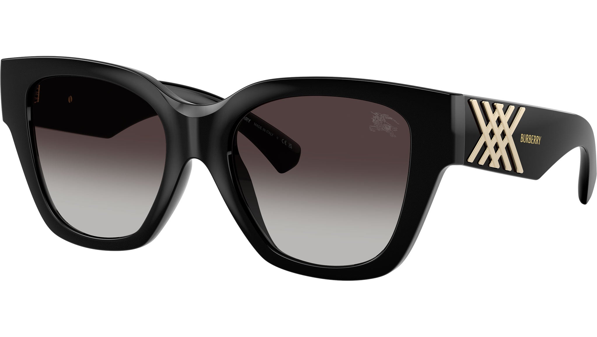 Burberry BE4489U Sunglasses 300187 Black - eye-oo.com
