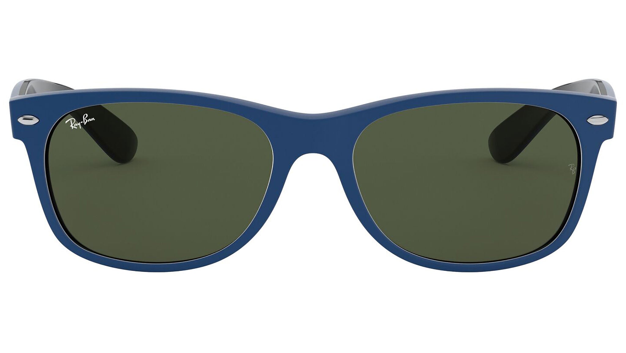 Ray-Ban New Wayfarer RB2132 646331 Blue Sunglasses - eye-oo.com