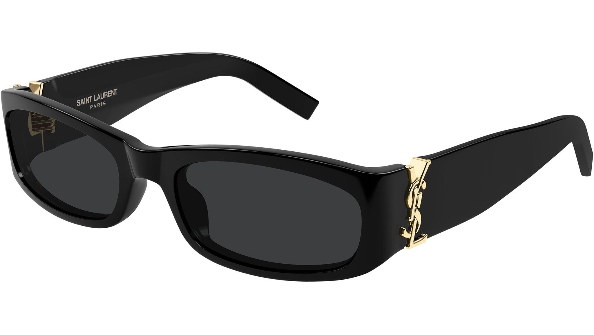 半額以下 Saint Laurent / SL M152 サングラス アイウェア SL M152 Saint Laurent Sunglasses 001 Shiny Black - eye-oo.com