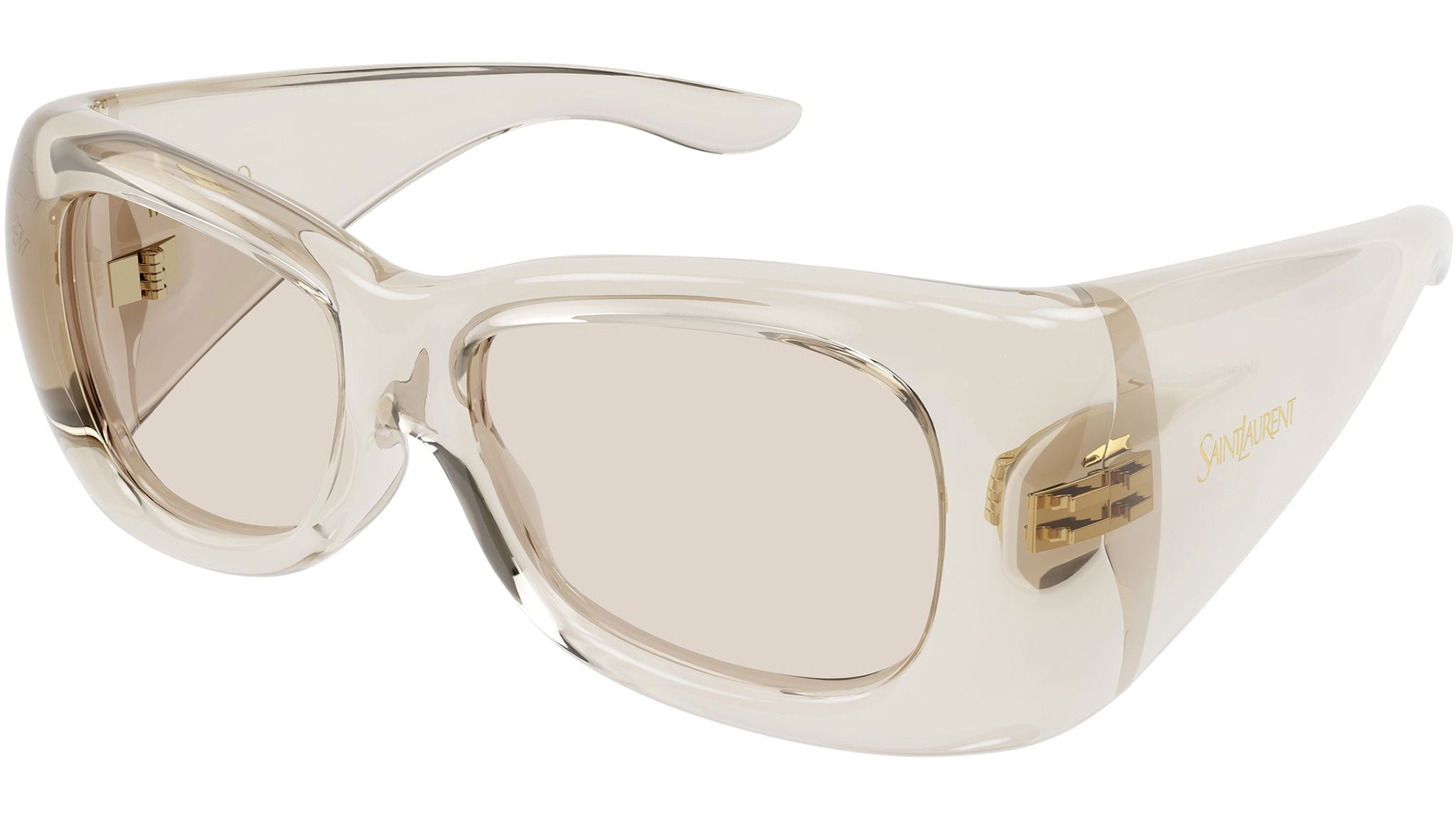 saint laurent goggles SL 901 HOWL 002 Unisex Sunglasses Farbe:Mittelbraun Thousand Handschuh - Courier crosser A masculine silhouette with