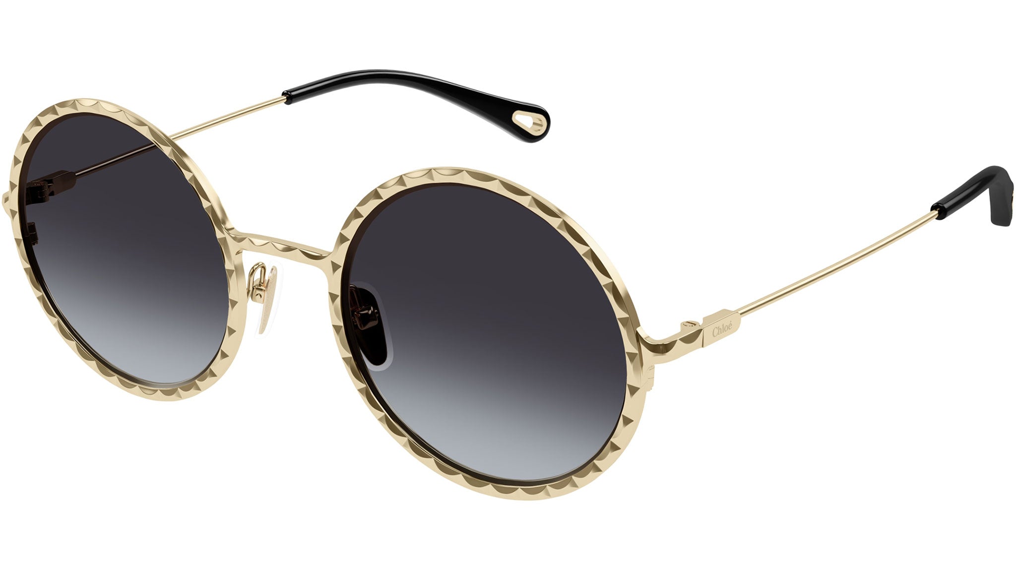 Chloé CH0230S 001 Sunglasses Gold Gold - eye-oo.com display picture 3