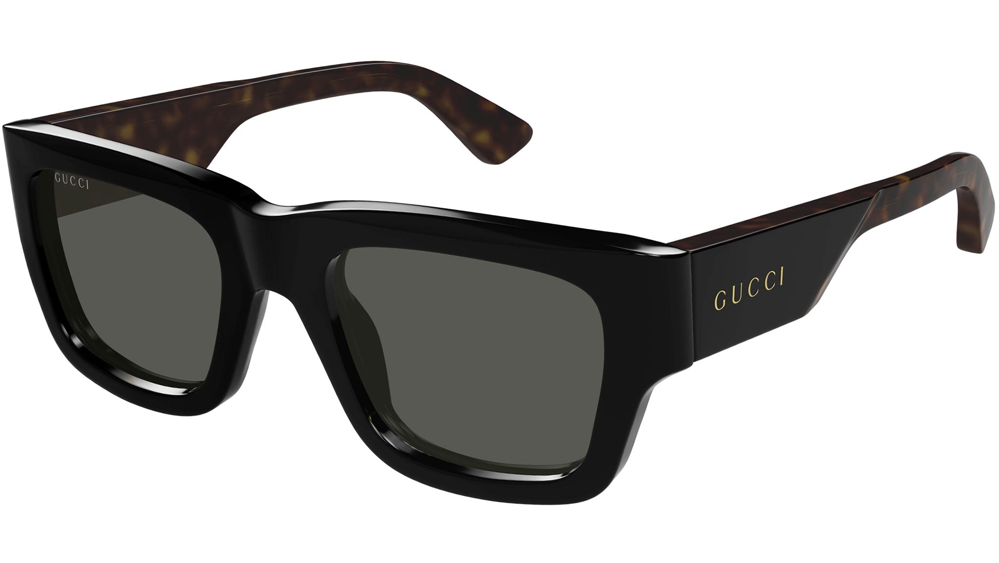 Gucci Sunglasses GG1668S 001 Shiny Shiny Black - eye-oo.com