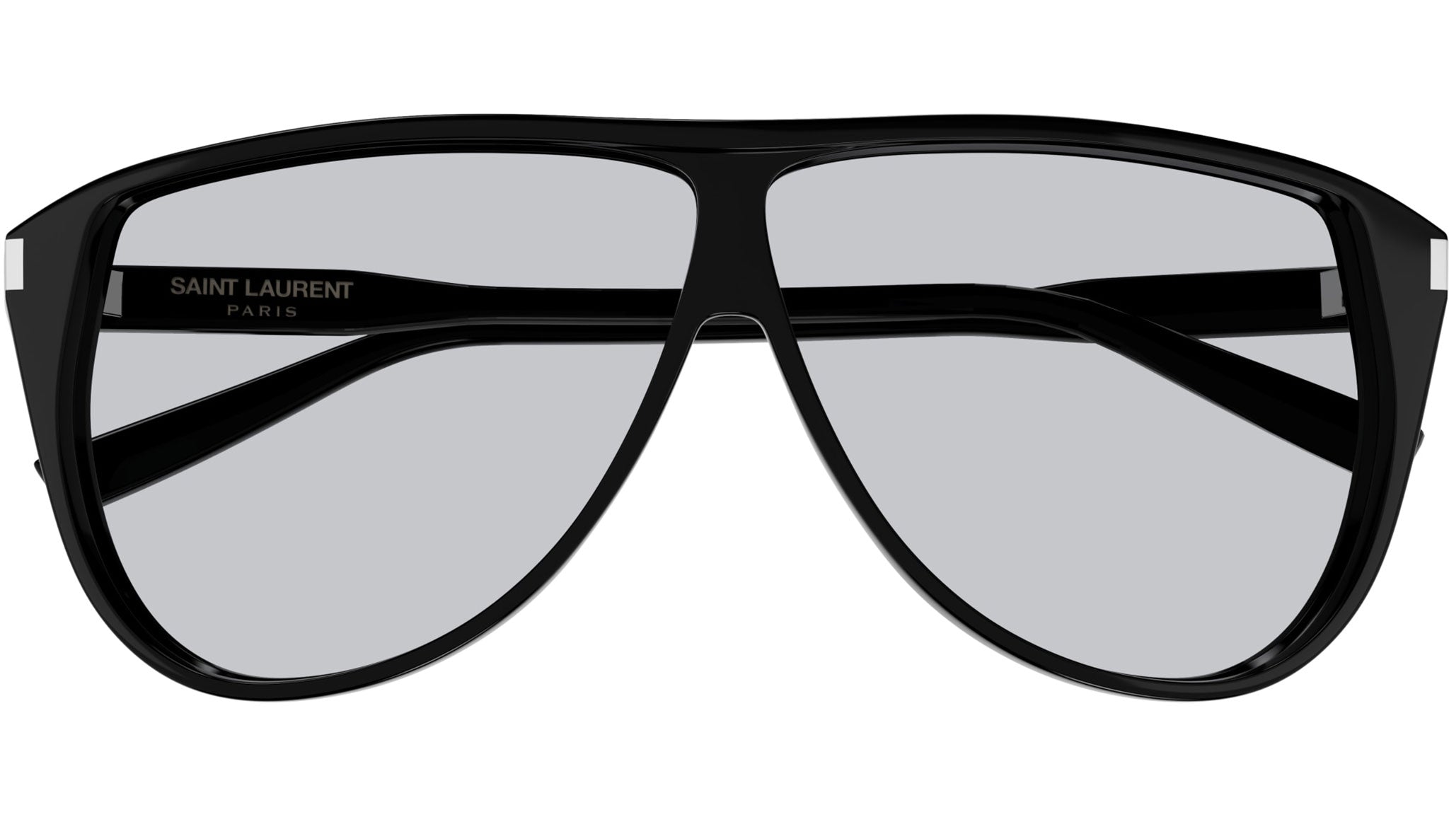 SL 731 GASPAR Saint Laurent Sunglasses 001 Shiny Black - eye-oo.com