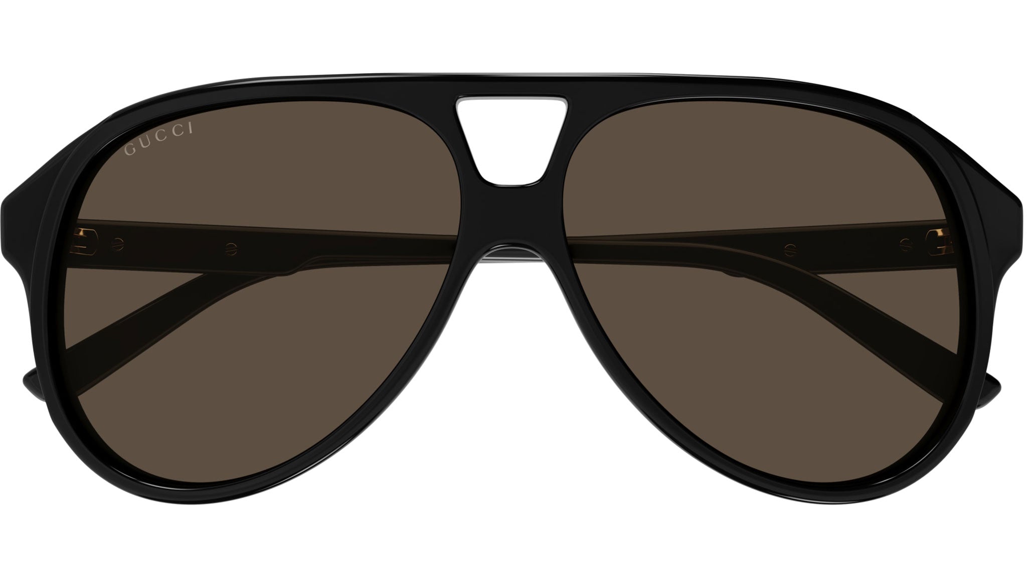 Gucci GG1286S 001 Black Brown Sunglasses - eye-oo.com