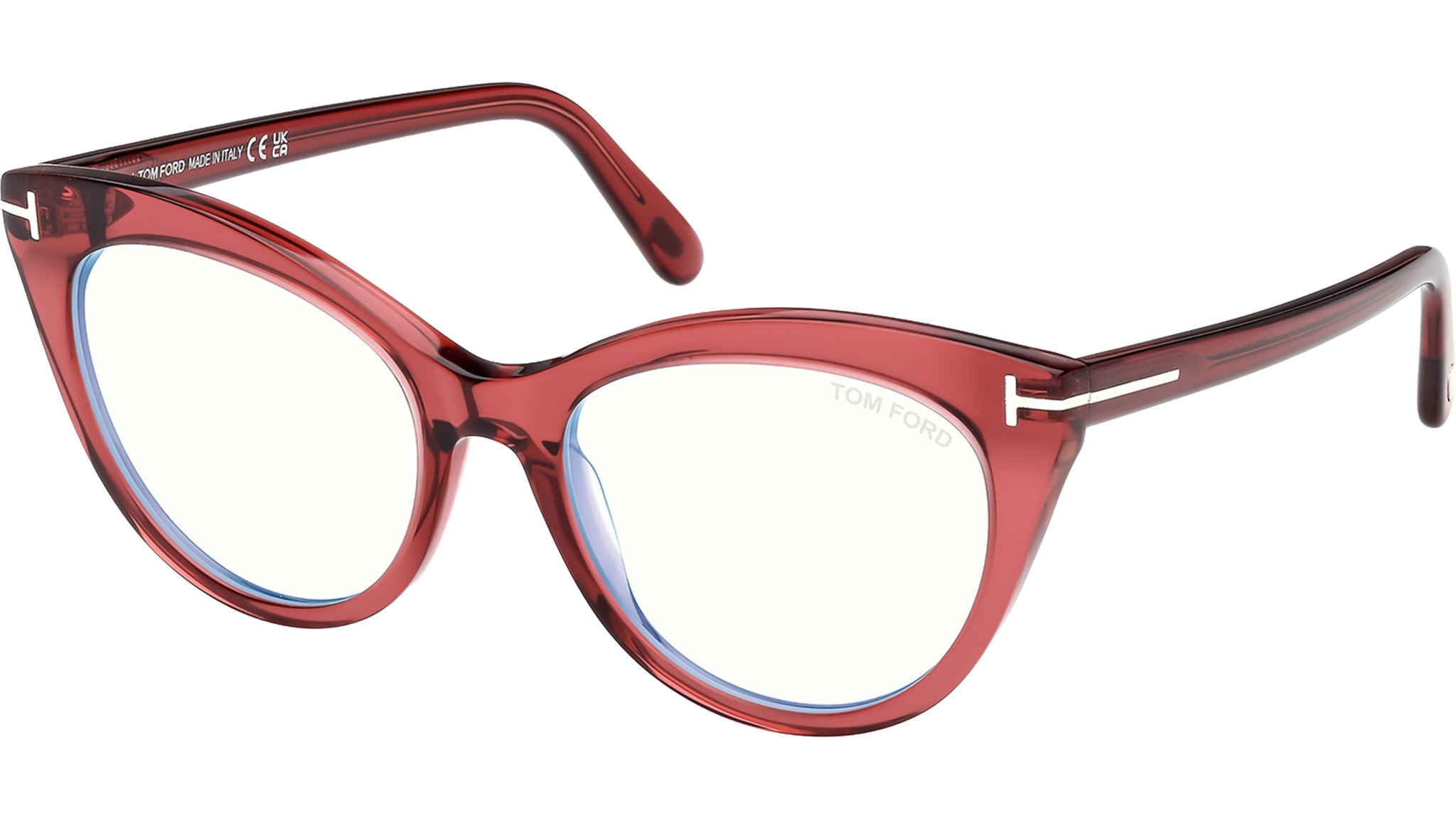 Tom Ford FT6091-B Glasses 069 Shiny Bordeaux - eye-oo.com