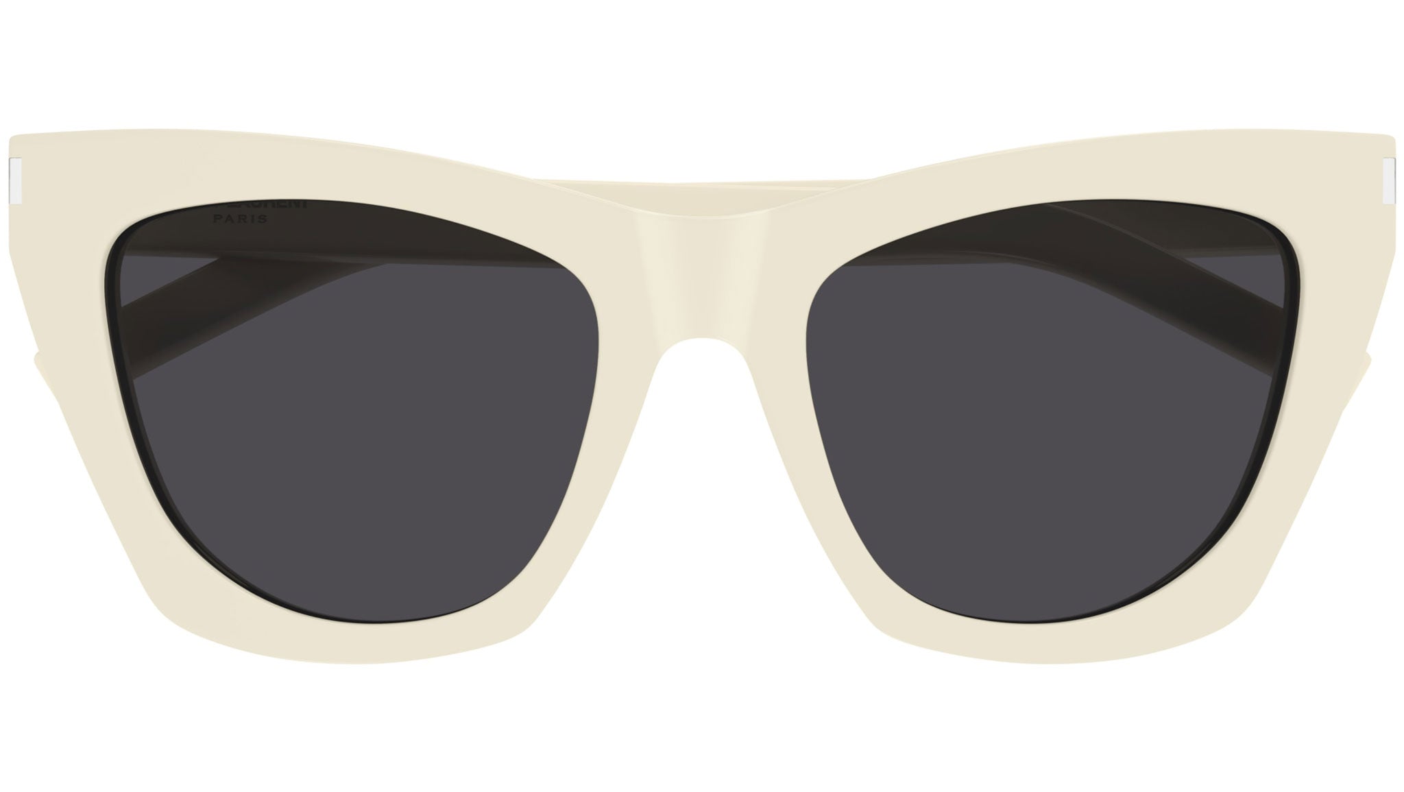 Saint Laurent SL 214 KATE 035 Cat Eye Sunglasses Ivory - eye  display picture 3