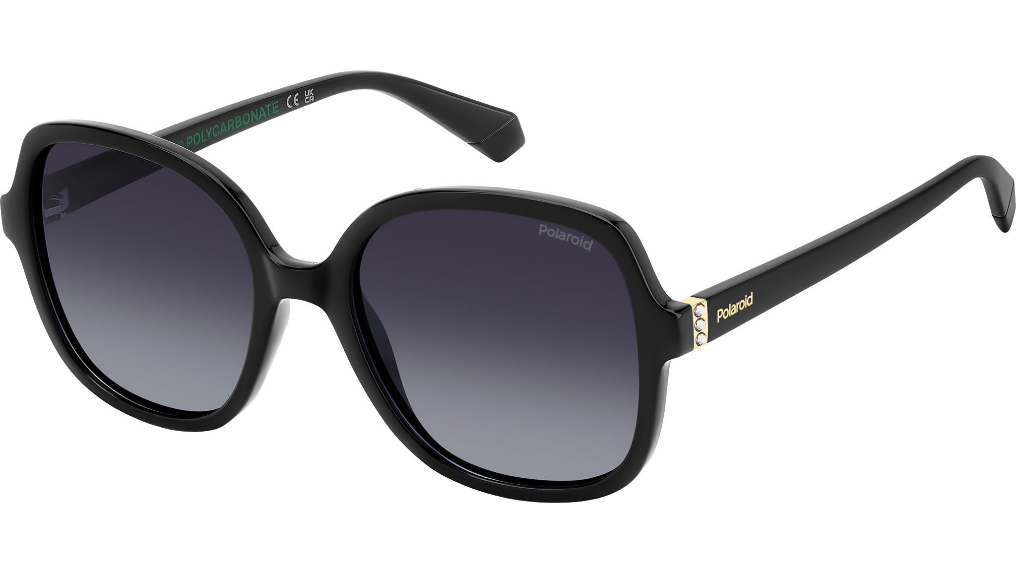 Polaroid Black Polycarbonate  Sunglasses Polaroid Sunglasses PLD-2162-S 003/M9 main image 3