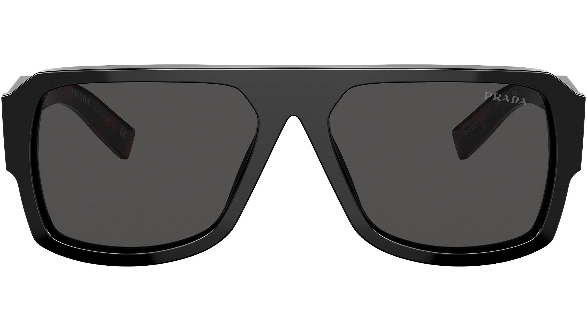 Prada PR 22YS 1AB5S0 Sunglasses Black - eye-oo.com