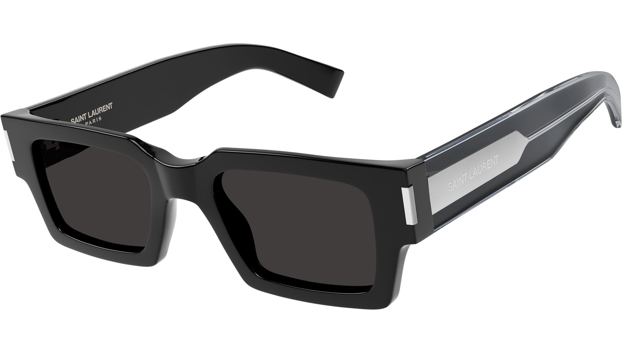 Saint Laurent SL 572 001 Black Grey Sunglasses - eye-oo.com