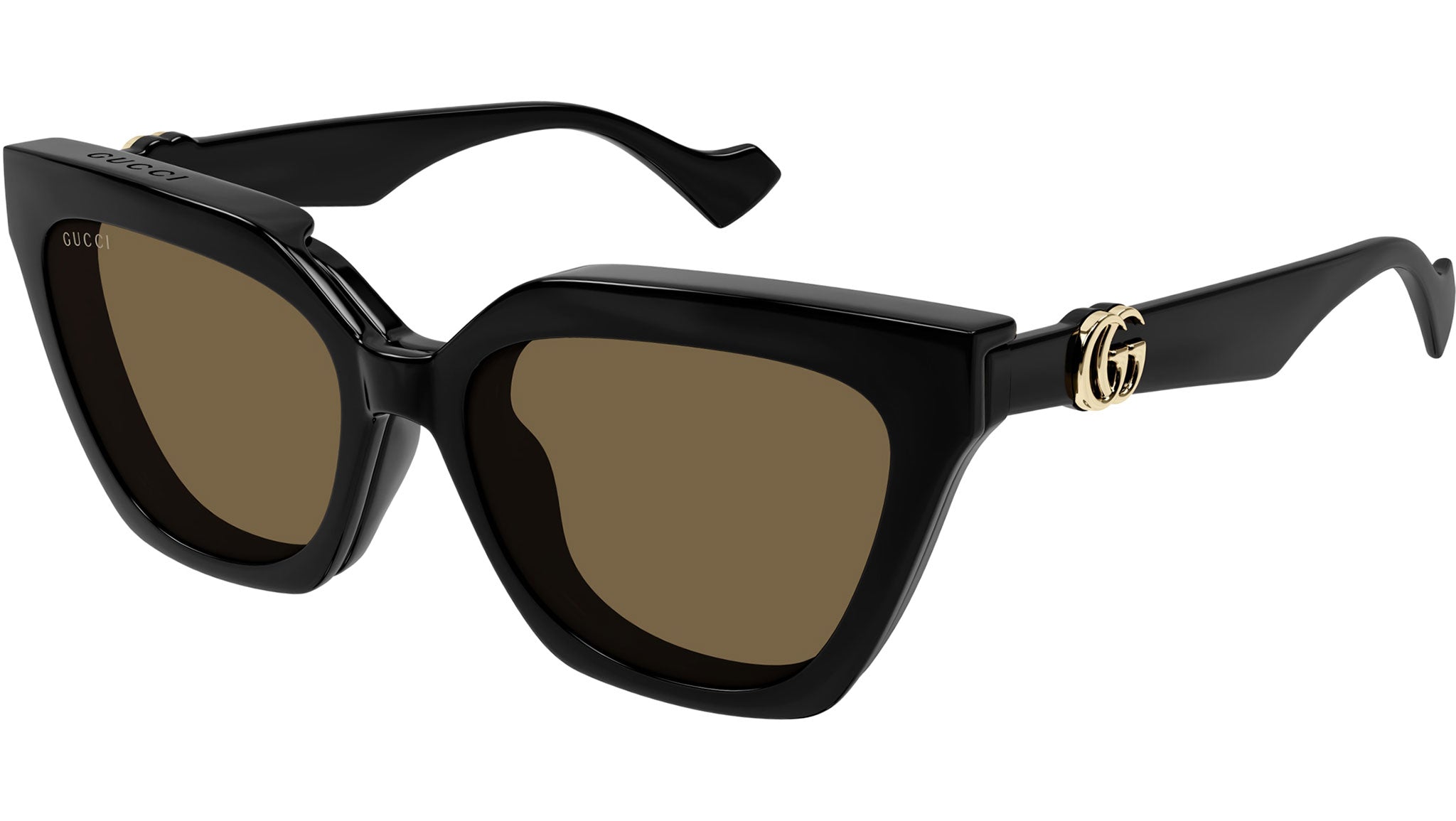 Gucci GG1542S 001 Sunglasses Shiny Black - eye-oo.com