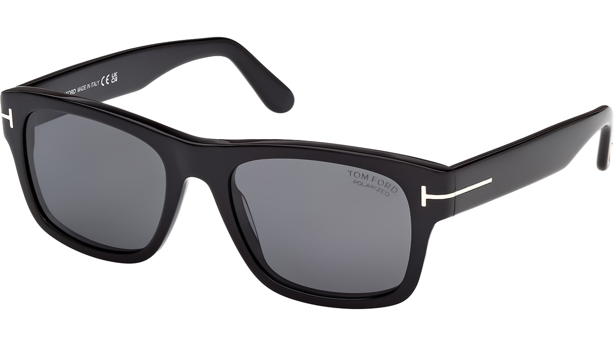 小物 TomFord sunglasses black rim archive y2k Tom Ford Smith-02 Sunglasses FT1303 01D Shiny Black - eye-oo.com