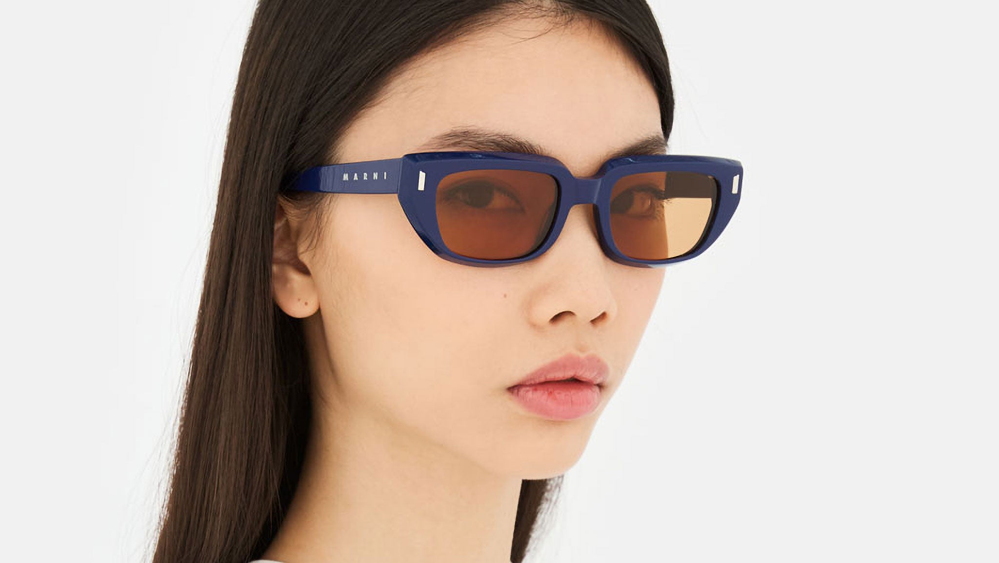 Marni Glasses Etezea Deep Blue UWF - eye-oo.com