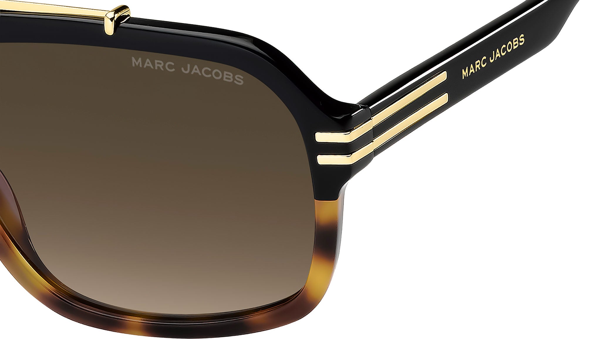 Marc Jacobs MARC 840/S W4A HA Sunglasses Black Shaded Havana - eye