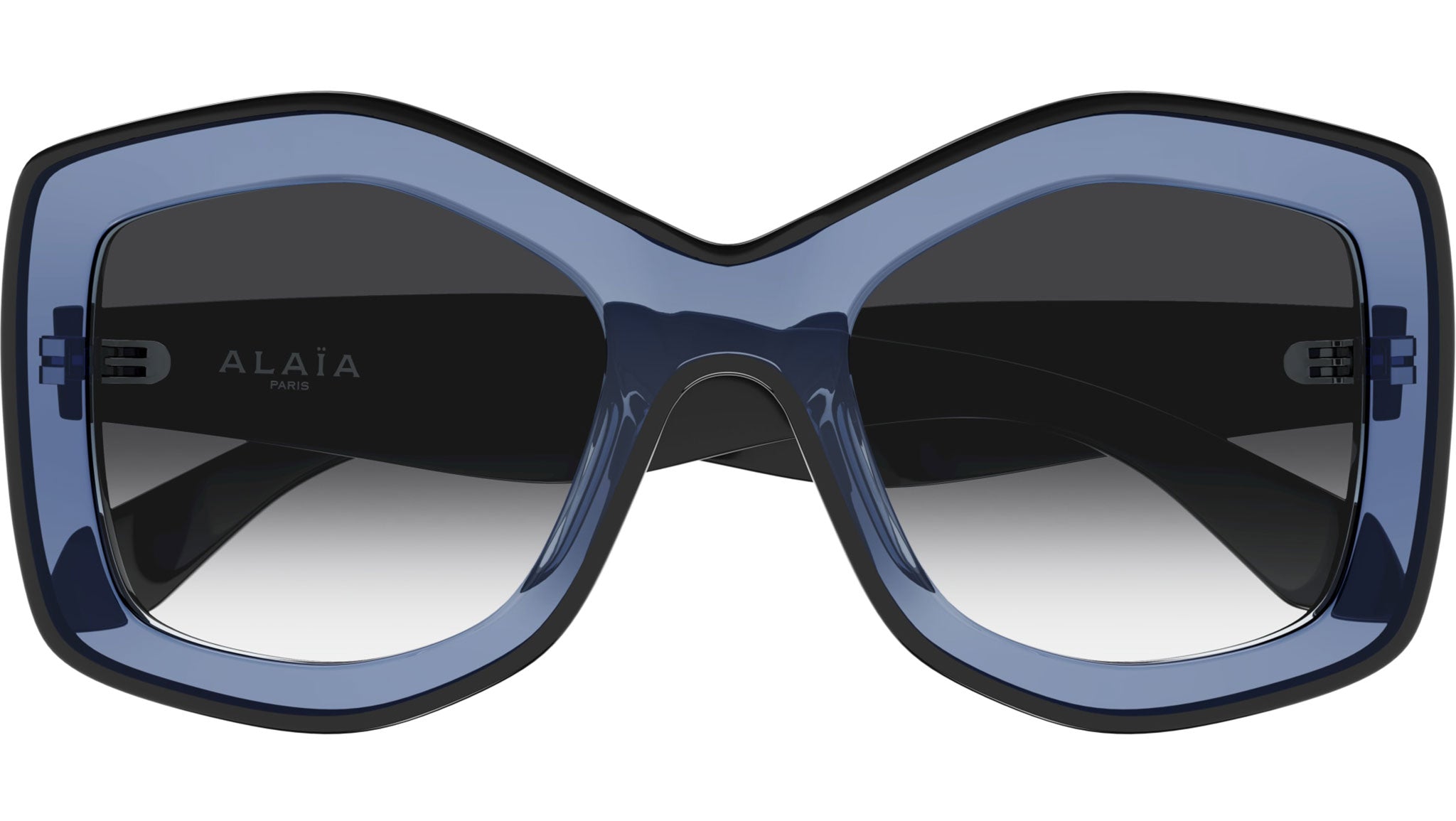 AZZEDINE ALAIA AA0037S 003 NUDE FRAME W/STUDS VIOLET SQUARE SUNGLASSES. 56 mm AA0079S 003 Pink Grey sunglasses main image 2