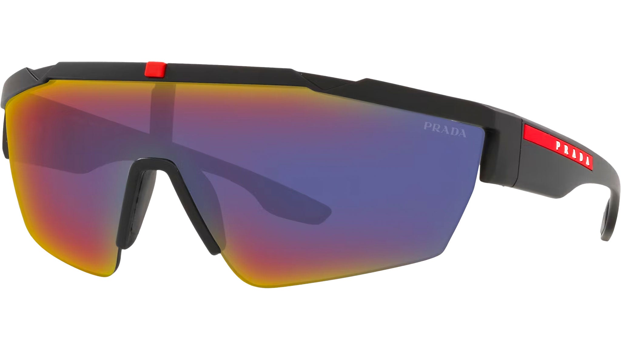 Prada Linea Rossa Sunglasses PS03XS DG008F Black - eye-oo.com
