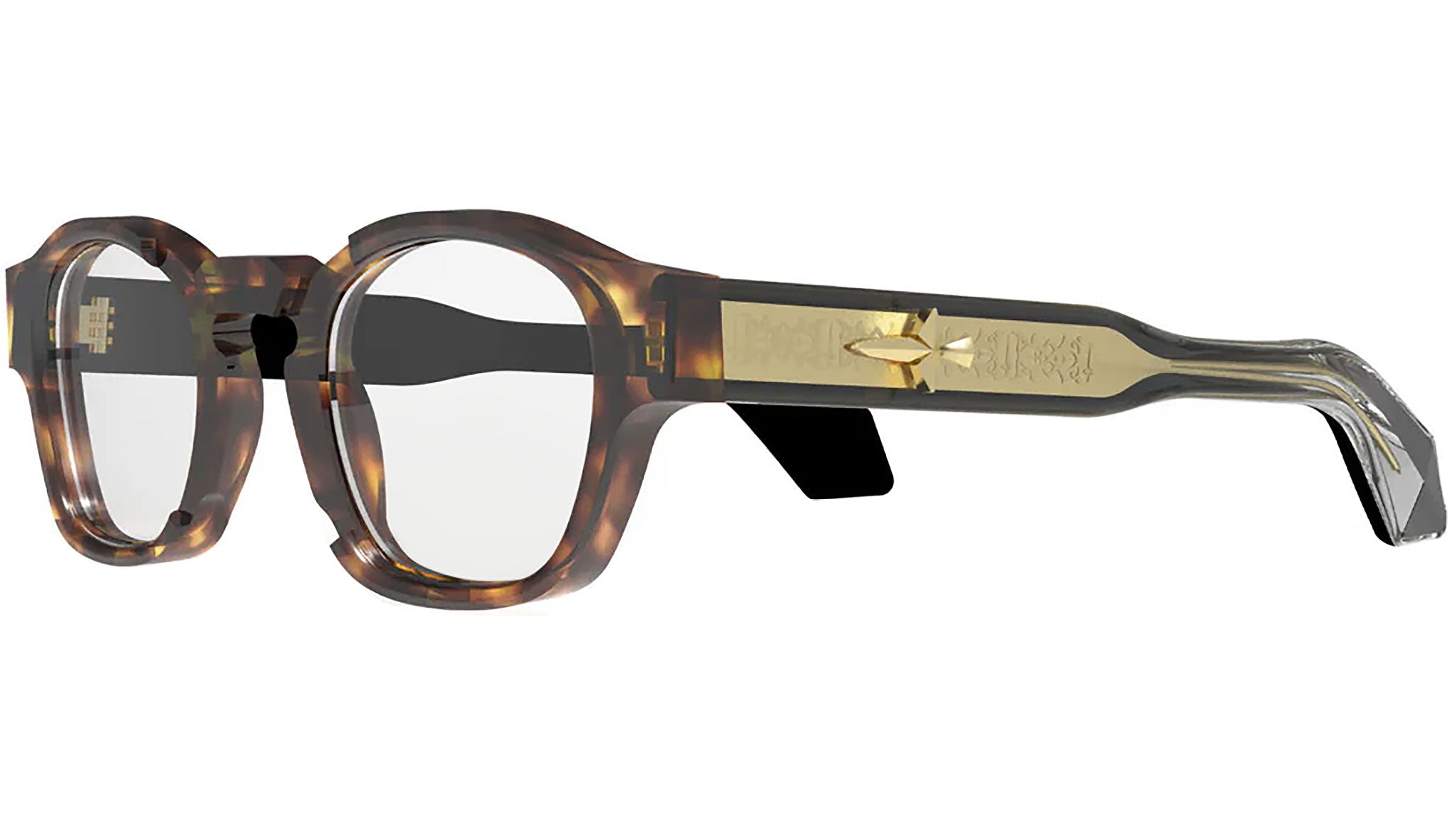 Pugnale Eyewear Purpose N473V 43 Optical Frame Havana Gold - eye