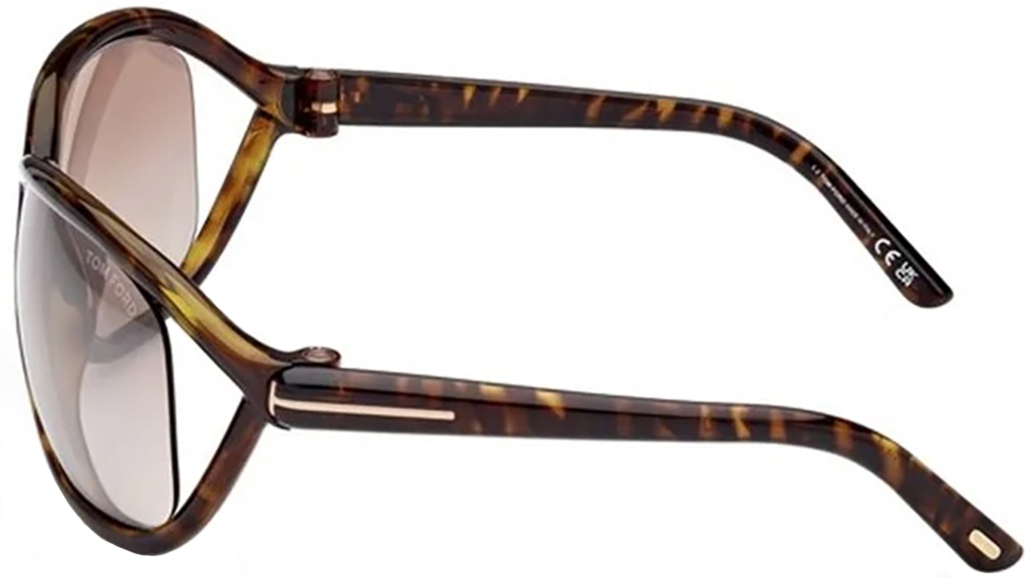 Tom Ford Fernanda FT1069 Sunglasses 52G Havana - eye-oo.com