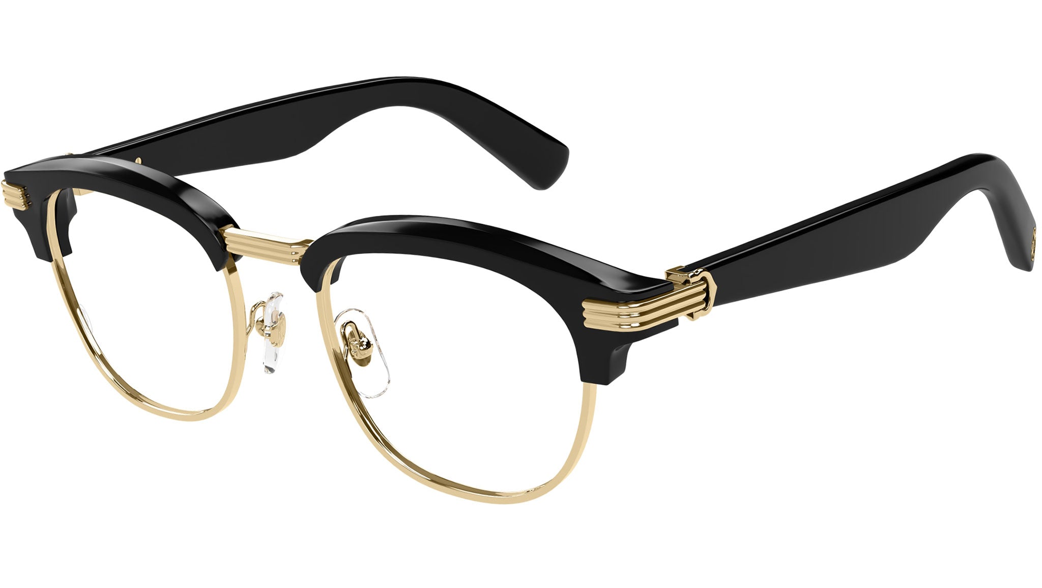 Cartier Première CT0496O Eyeglasses 003 Gold Black - eye-oo.com