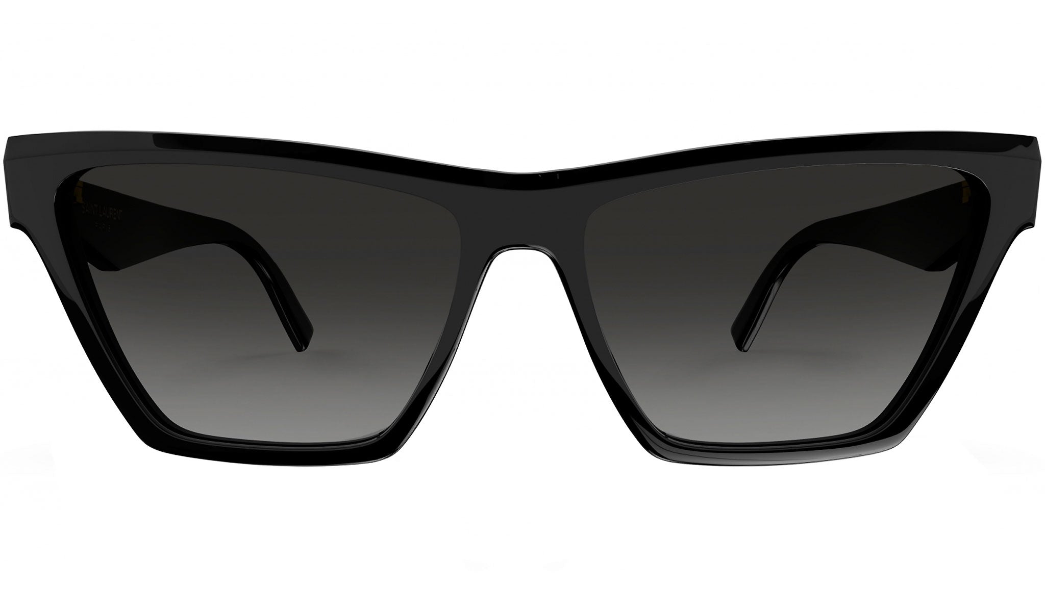 yves saint laurent Y2K モヘヤ モード タンクトップ レア Saint Laurent SL M103 Shiny Black Sunglasses - eye-oo.com