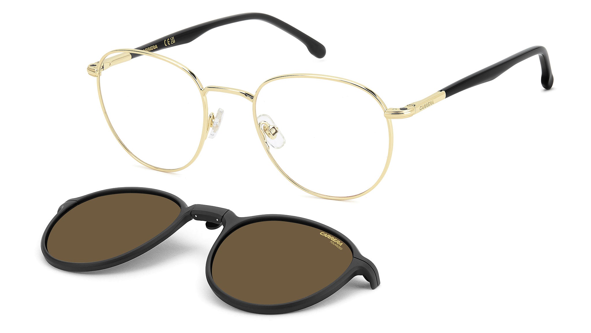 Carrera CA 368/C RHL Optical Frame Gold Black - eye-oo.com