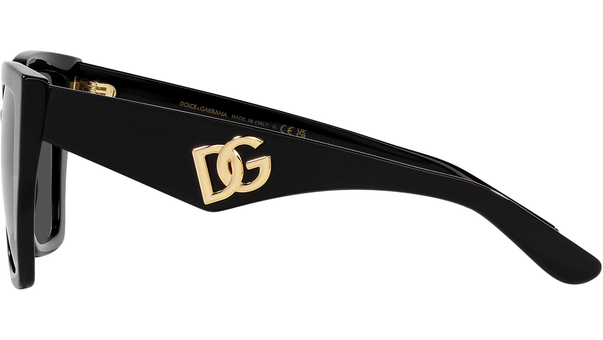 Dolce & Gabbana DG4438 Sunglasses 501/87 Black - eye-oo.com display picture 2