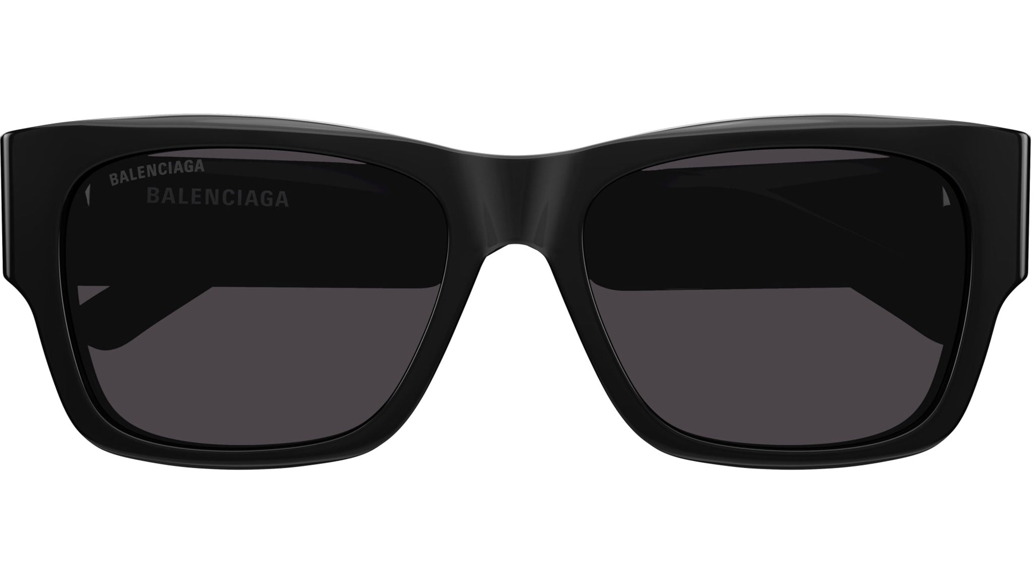 Balenciaga BB0262SA 001 Black Grey Sunglasses - eye-oo.com