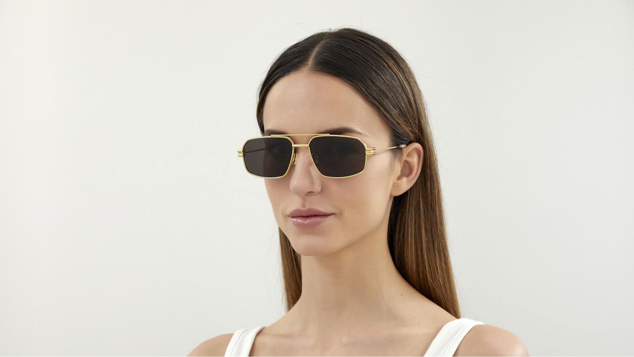 レア　BOTTEGA VENETA Gold Frame Sunglasses BOTTEGA VENETA EYEWEAR Round-frame gold-tone sunglasses | NET-A-PORTER