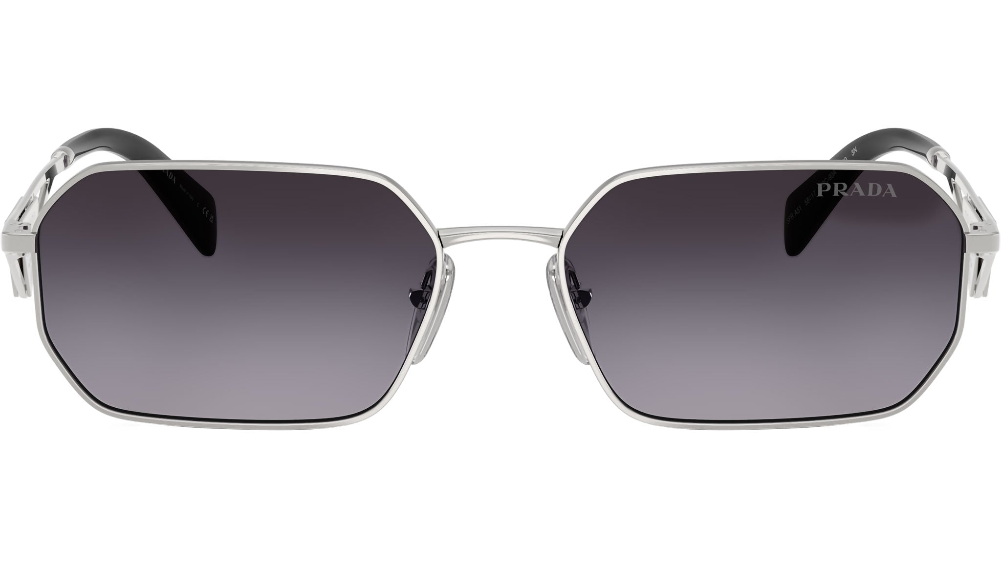 PR A51S Prada Sunglasses 1BC90A Silver - eye-oo.com