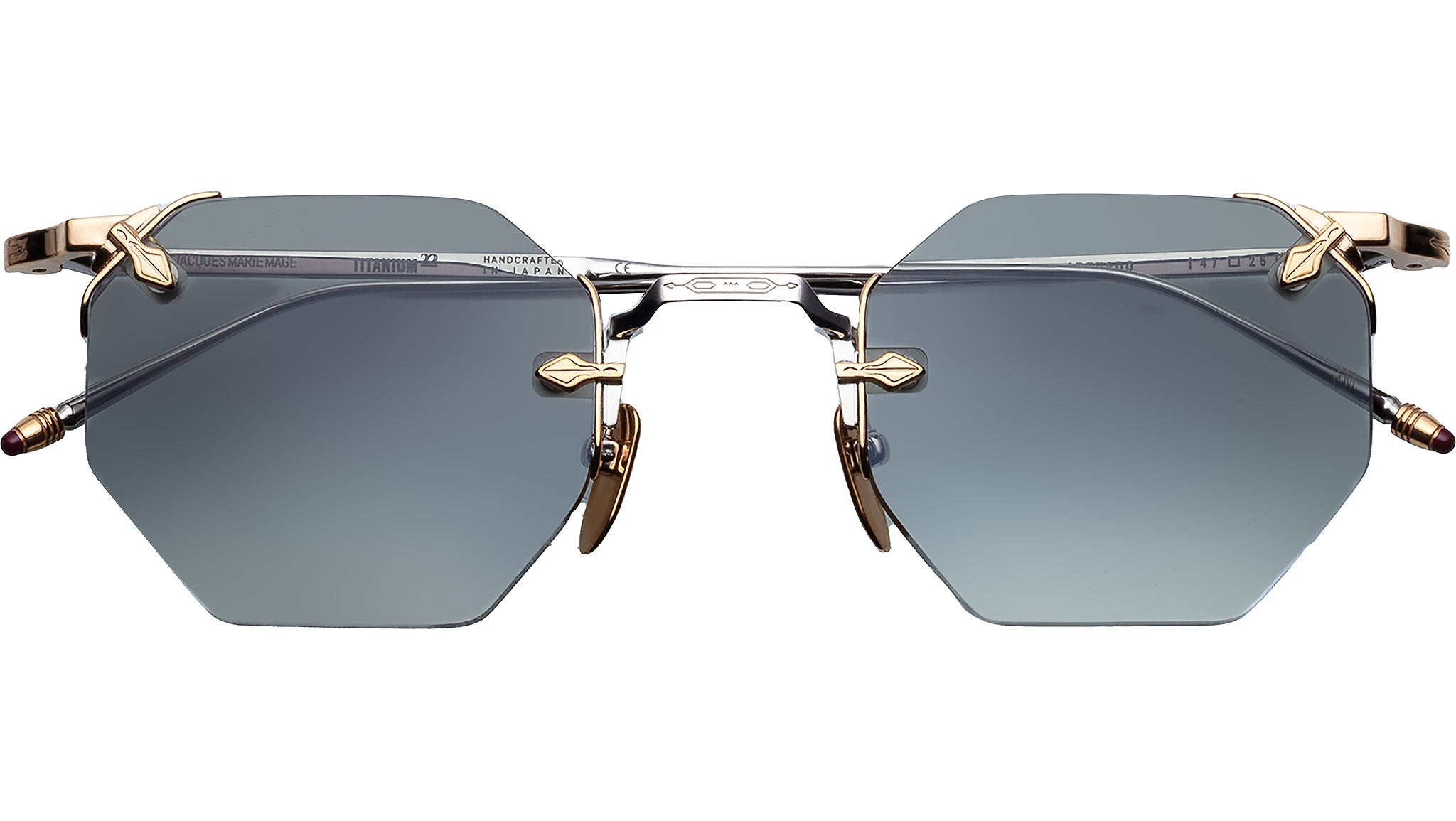 Jacques Marie Mage El Dorado Electrum Sunglasses JMMEO-12S - eye