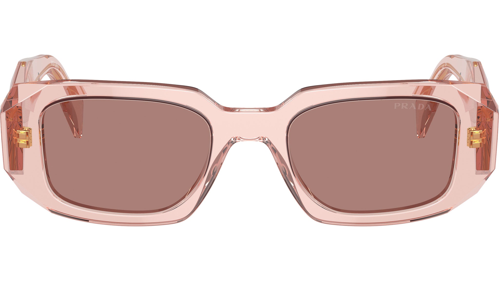 PR 17WS Prada Sunglasses 19Q10D Transparent Peach - eye-oo.com