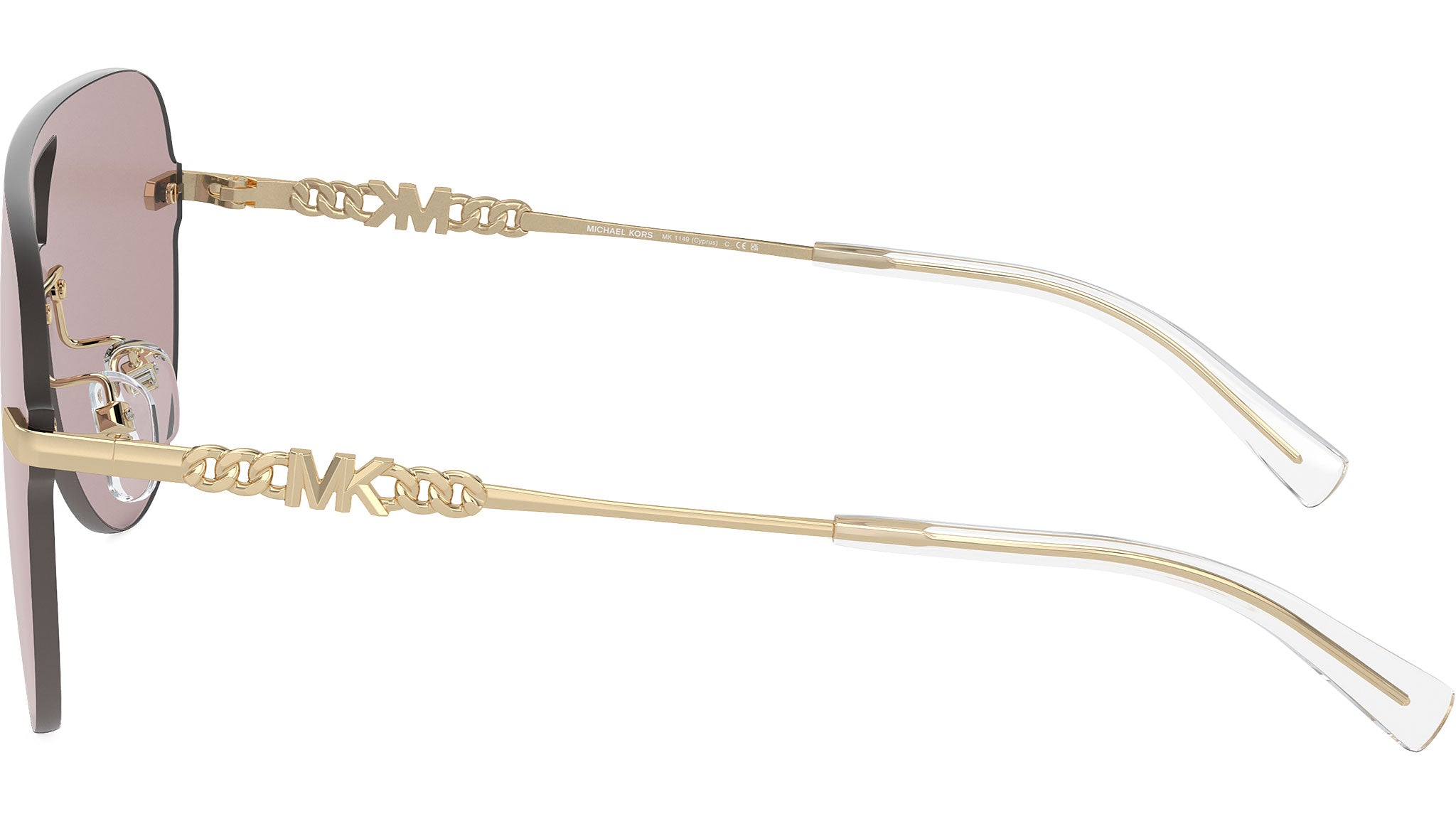 Michael Kors キフロス シルト フレム サンクラス MK1149 1014VS Michael Kors Cyprus MK1149 Sunglasses 1014VS Pink - eye-oo.com