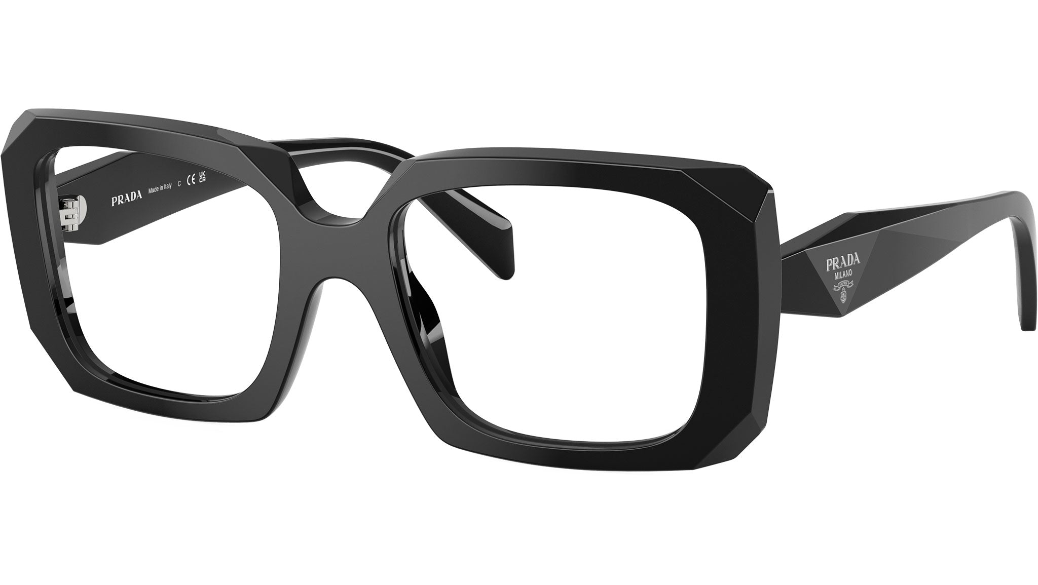 PR C09V Prada Glasses 16K1O1 Black - eye-oo.com