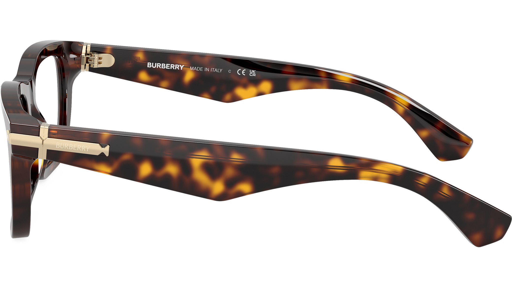 Glasses Occhiali Da Vista Uomo Burberry Burberry Check Square Sunglasses main image 1
