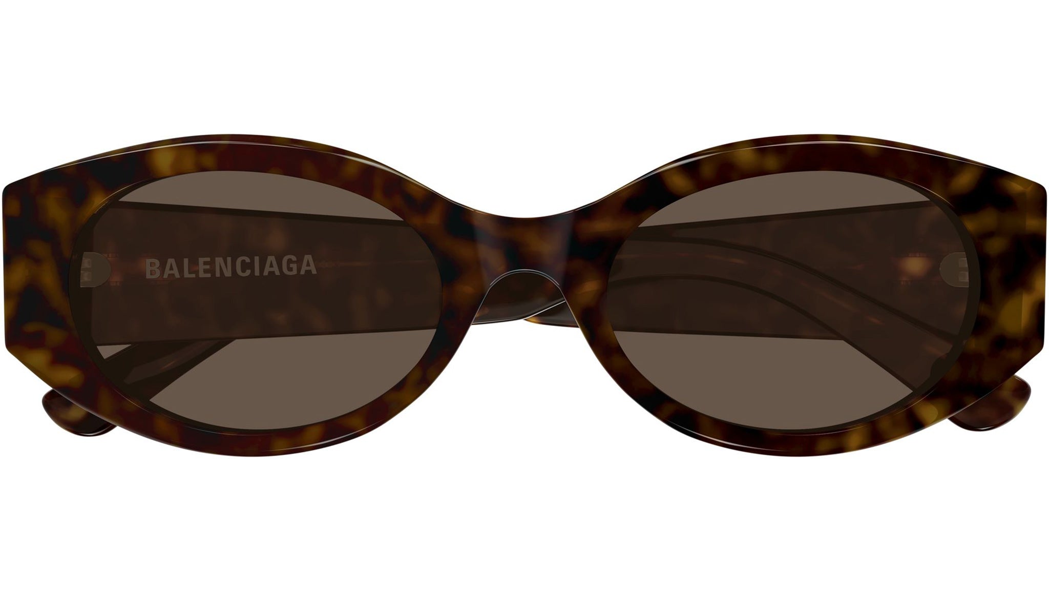 Balenciaga Brown Tortoise Sunglasses Balenciaga BB0474S Butterfly Sunglasses 002 Havana Brown  main image 3